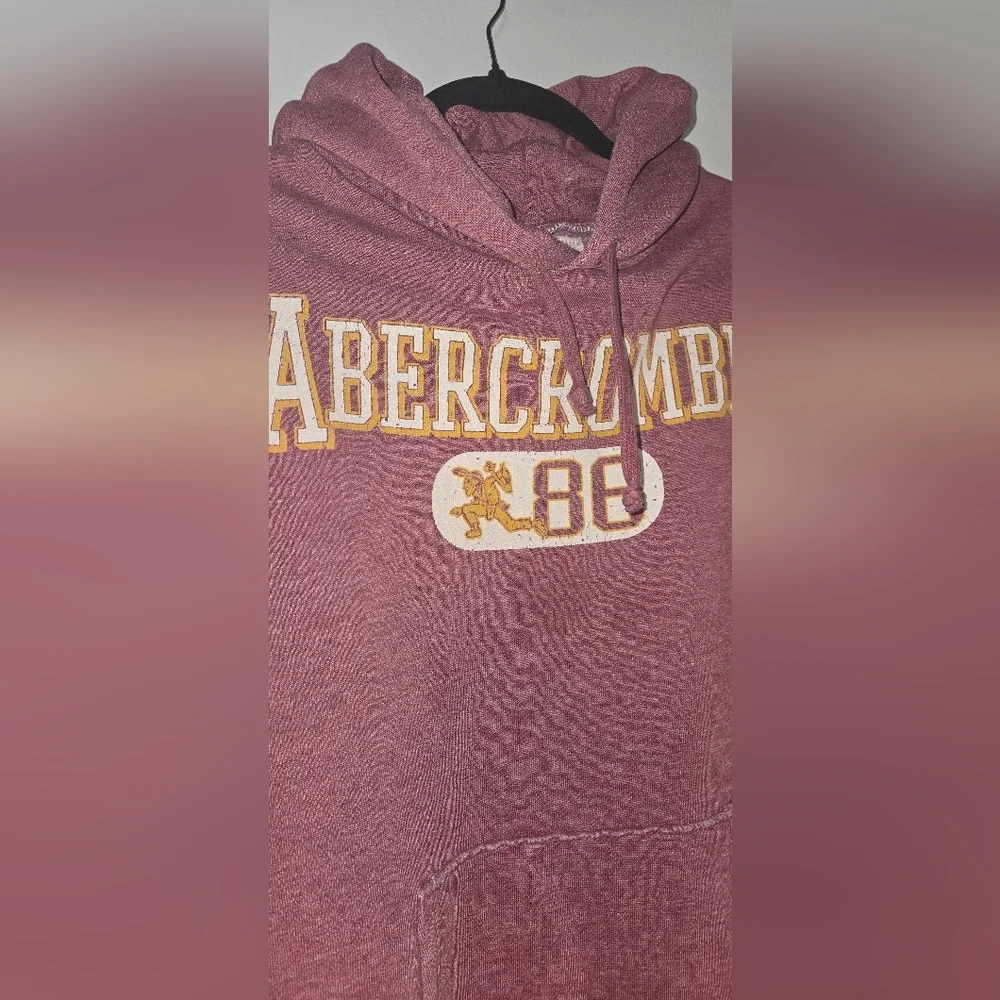 Vintage Abercrombie & Fitch Mauve Sweater B3 - Picture 2 of 5
